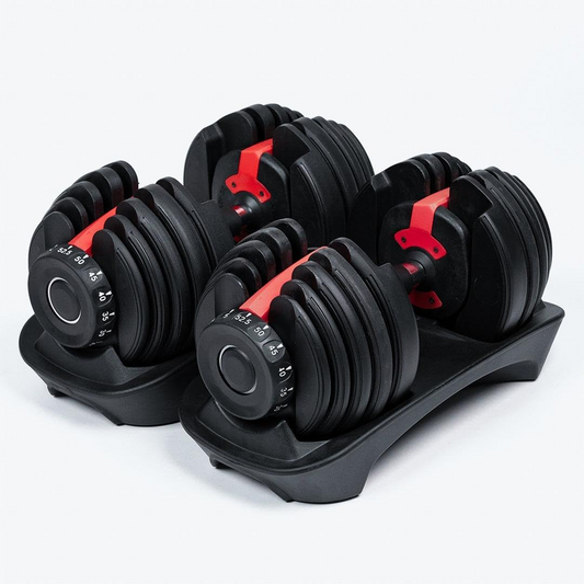 Adjustable Dumbbells Set 5–52.5 lbs